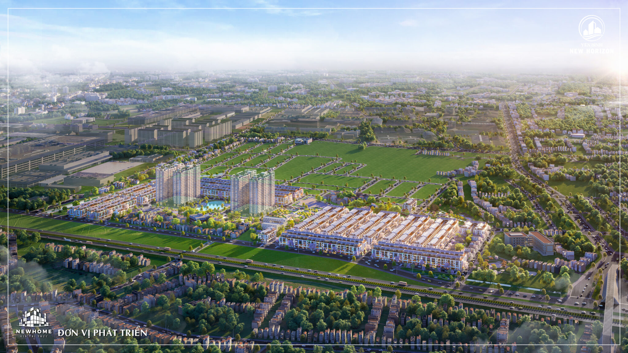 Tổng quan Phổ Yên New Hornizon Thái Nguyên